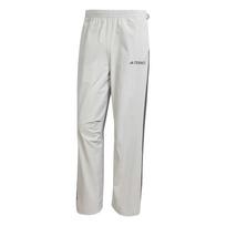 adidas Terrex Men's 3-Stripes Woven Outdoor Pants Light Grey JW4818 M