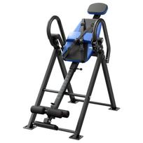 Inversion Table, 136 kg Capacity Heavy Duty Back Inverter Stretcher, Inverted Table with Dual-Roller Locking, Decompression Tables for Shoulders,
