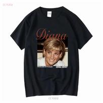 gift Princess Diana T Shirt anniversary HOT NEW cute Mom art vintage Washed streetwear Breathable Stylish Top For Everyday Wear S įvairiaspalvis
