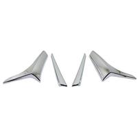 For Lexus ES ES200 ES250 ES300h ES350 2018 2019 2020 2025 2025 Car Sticker ABS Cover Stick Frame Rear Light Lamp Eyebrow Trim