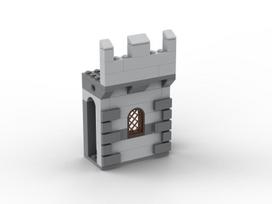 MOC Medieval Castle Burg Building Blocks Set Prison Van Bonfire Ancient Wall Bread Oven Stable Church DIY Bricks Toys Boys Gift