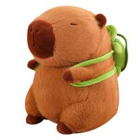 Cute Kapibara doll, large capybara doll, rag doll, children's throw pillow, plush toy for girls 23cm