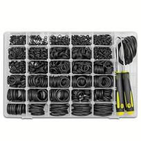 1540Pcs Nitrile Rubber O Rings Oil Resistant Gaskets Pressure Washer Sealing Seals  Faucet Repair 1540pcs