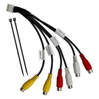 LONNIK CCA-657-500 Navi Video AV Video External Input VTR Cable RCA Harness Clarion Compatible Clarion compatible CCA-657-500 compatible product