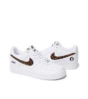 Supreme x GOODENOUGH x Nike Air Force 1 Low White Leopard IM3483-100 Men's Size EU 44.5