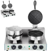 Double round TEFLON waffle maker, diameter 185cm