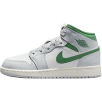 Air Jordan 1 Mid GS Summit White Pure Platinum Sail Pine Green DQ8423-142 38