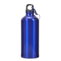 Large 700ml Aluminum Hot Water Bottle Outdoor Bicycle Sports Portable Drinking Kettle with Lid Silver/Blue/Red 700ml mėlyna
