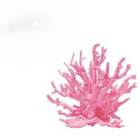 Fish Tank Aquascape Simulation Coral Water Plant Resin Fake Coral Aquarium Decorations Marine Hard Dead Coral Ornaments Undersea rožinė