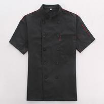 Chef Uniform Sleeved Men's Clothing Catering Work Uniform Back Kitchen Uniform Men's Top L juoda