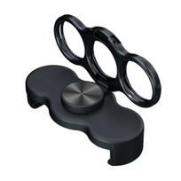 1/2Pcs Dual-Ring Three-Finger Back Clip Holder Multipurpose Foldable Phone Grip Holder 360 Degrees Rotation Cell Phone Ring Holders Stand