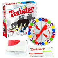 Children Interactive Board Game Dance Mat Family Party Games Multiplayer Parent-Child Twister Indoor Outdoor Toy Group Sport red