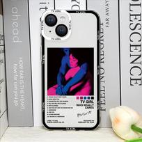 Fashion Singer TV Girl Music Albums Phone Case for IPhone 16 15 14 13 12 11 Pro Max Mini XS X SE 7 8Plus Clear Soft Cover Fundas For iPhone 16E