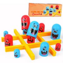 Tac Tic Toe Game Children Fun Table Board Intelligence Montessori Games Intellectual Parent-Child Interaction For Children Toys