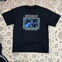 Basement Band UK hardcore Short Sleeve Black Shirt Cotton Full Size S-4XL L