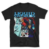 Liquid Swords Albumas Hip Hop Rap GZA Unisex Marškinėliai S
