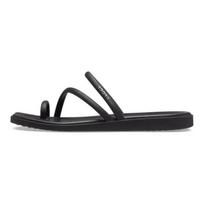 Crocs Miami Comfort Lauko kvėpuojantys viengubos juostelės šlepetės Moteriškos Juodos 209862-001 39-40
