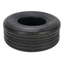 13x5.00-6 Tubeless Tire 4PR Rubber Riding Mower Tubeless Tires for Garden Tractors Transport Vehicles Wheelbarrows