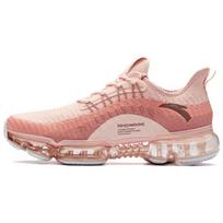 Anta Comfortable Shock Absorbing Non-Slip Breathable Balanced Rebound Low-Top Running Shoes Women sneaker Pink White 92845500-3 38.5 beige