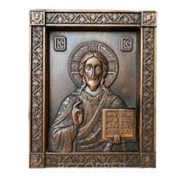 Stačiatikių ikona Jėzaus statulėlė, Religinė šventojo lentelė, Bažnyčia, Namų interjeras, Sienos dekoracija, Ornamentai, Dovana 35cm