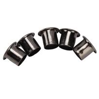 100PCS Metal Rivet Eyelets Round Inner Hole Grommets Air Holes DIY Leather Handicraft Accessories 6mm   0.24in