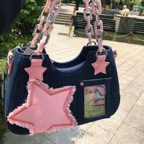 Denim Women Underarm Shopper Totes Large Capacity Designer Hobo Shoulder Bag Luxury Women's Handbag Small Crossbody Bag CLE 26.5x9x18cm