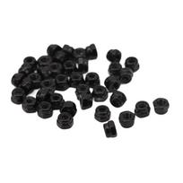 40Pcs RC Wheel Lock Nut Iron M2.5 Hex Accessory Set Kit for Traxxas 1 18 Climbing Car Black