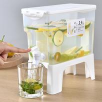 Rotatable Cold Kettle Summer Household With Faucet Put Refrigerator Fruit Juice Lemonade Teapot Resistant To High Temperature Tea Bucket One Size