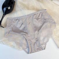 Spring-Summer Sexy Lace Panties: Silky, Transparent, Seamless Women's Hollow Triangle Briefs 90-140