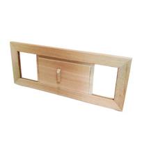 Sauna Air Vent Extractor Decoration Ventilated Grille Window Practical Exquisite Smooth Surface Wood Ventilator Steam Outlet