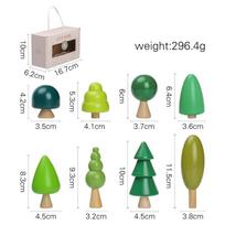 1 rinkinys medinių grybų kaladėlių vaikams Montessori edukaciniai mediniai žaislai Saugūs virtuvės reikmenų žaislai Kūdikio griebimo derinimo žaislas brown