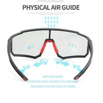 Vyrai Moterys Fotochrominiai poliarizuoti dviračių akiniai Mtb akiniai Nauji jojimo žvejyba sportiniai akiniai nuo saulės UV400 dviračių kelių akiniai YSX Polarized color  sheet