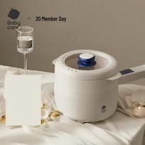 Babycare Multi-functional Electric Baby Food Cooker gray