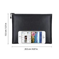 3 Sizes Fireproof Document Bag Waterproof Money Bags Fire Safe Storage Pouch with Zipper Cash File Envelope Holder