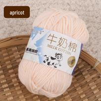 5-Strand Milk Cotton Yarn for DIY Knitting: Handmade Flower Bouquet, Baby Yarn, Medium-Thick Scarf & Crochet Textile. 5-strand Milk Cotton Yarn Pack