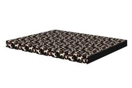 Orthopedic dog mattress ortho XL 80×55×7 cm - Bullterriers print, memory foam, waterproof cover, Bertoni