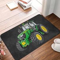 Funny Tractor Design Doormat Non-Slip Backing for Kitchen Bathroom Balcony Entryway Rug Carpet Floor Mat Decor 40X60CM