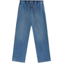 Fear of God Essentials Denim Lounge Pant Medium Wash Men Bottoms Blue 130SU244380F XL