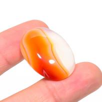 Crazy Lace Agate 2.3x3.2mm Natural Cabochon Fine Loose Gemstone 50.9Cts. balta
