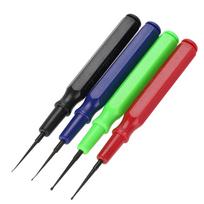 4Pcs Set Lubricant Oiler Oil Pin Pen Needle Lubricator Watch Clock Repair Tool green