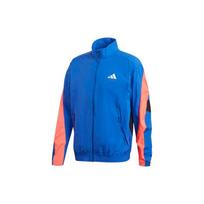 Adidas Urban Q3 TT Track Jacket With Contrasting Logo Panel Men Outerwear Blue FS4048 XL