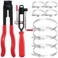 Joint CV Boot Clamp Pliers and RJ45 Crimp Tool Ear Clamps Plierss SmallLarge CV Boot Clamps Connector Clamp Tool Pliers Tool