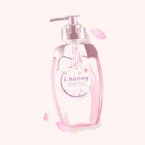 ViCREA - &honey Sakura Pixie drėkinantis šilkinis šampūnas 440ml white