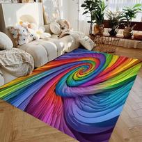 Colorful-abstract-art Floor Mat Bathroom Mat Kids Room Bedroom Decoration Balcony Anti-Slip Doormat Living Room Bedside Rugs 40x60cm