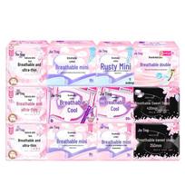 Jieting Sanitary Napkins: Sleepy Pants Liners, Noble Cotton, Bare Feel, 420 Night Use, Daily Menstrual Pads. Genuine Products. 145mm Breathable Cool Liner 20 pcs