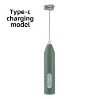 Wireless MINI Milk Frother Electric Handheld Blender Electrical Mini Coffee Maker Whisk Mixer with USB for Cappuccino Cream