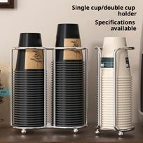 Kitchen Paper Cup Holder Disposables Cups Picker Multifunctional Desktop Cup Storage Rack Household Coffee Cup Holder For Home balta