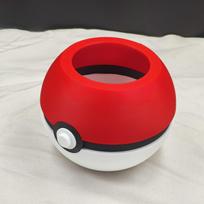 Pikachu Poke kamuoliuko formos kūrybiškas rašiklių laikiklis, stalo dekoracija, papuošalas, laikymo dėžutė, madinga lėlė, žaislas, dovanos studentams, kolekcionuojamas daiktas red