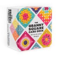 1 Rinkinys TheGranny Square Kortų Denelis Pasidaryk pats Senelės Nertas Kortų Raštų Rinkinys