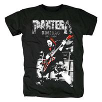 Vintažiniai Pantera Dimebag Darrell sunkaus stiliaus juodi unisex marškinėliai S įvairiaspalvis